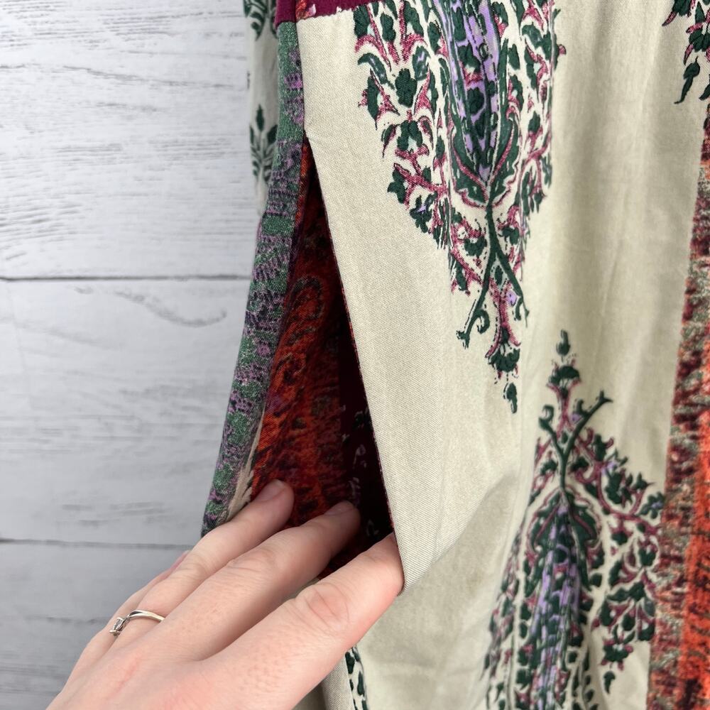 Tiny Anthropologie Gwen Patchwork Print Pocket Dr… - image 6